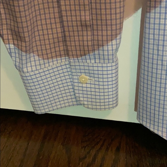 Brooks Brothers Blue Check Dress Shirt (15.5/34) - Picture 2 of 3